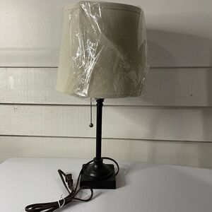 New! Lime light| brown stick| Side table Lamp